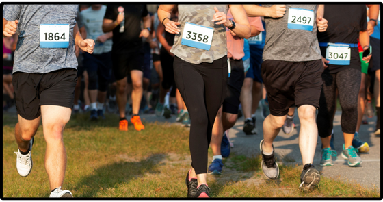 5k race bibs