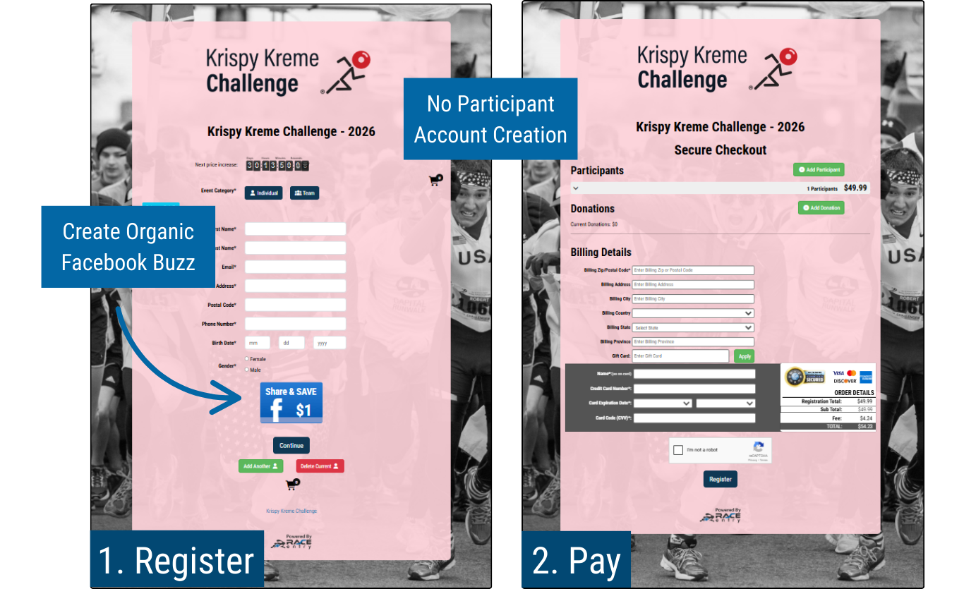 open 5k race registration online example