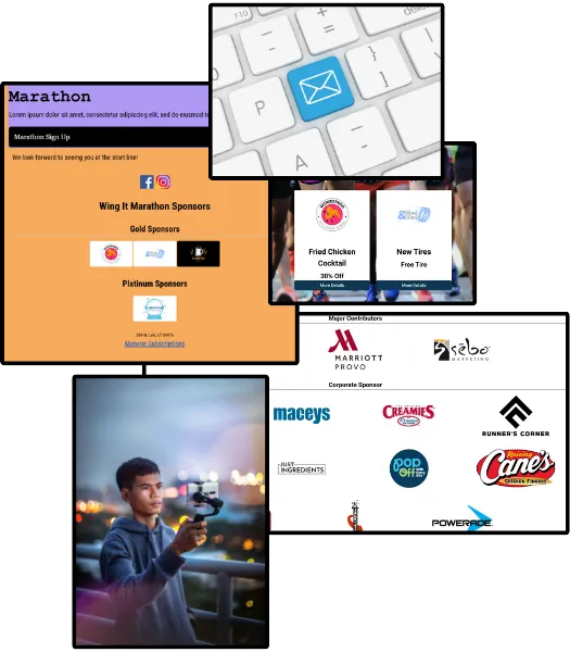 race sponsor digital marketing